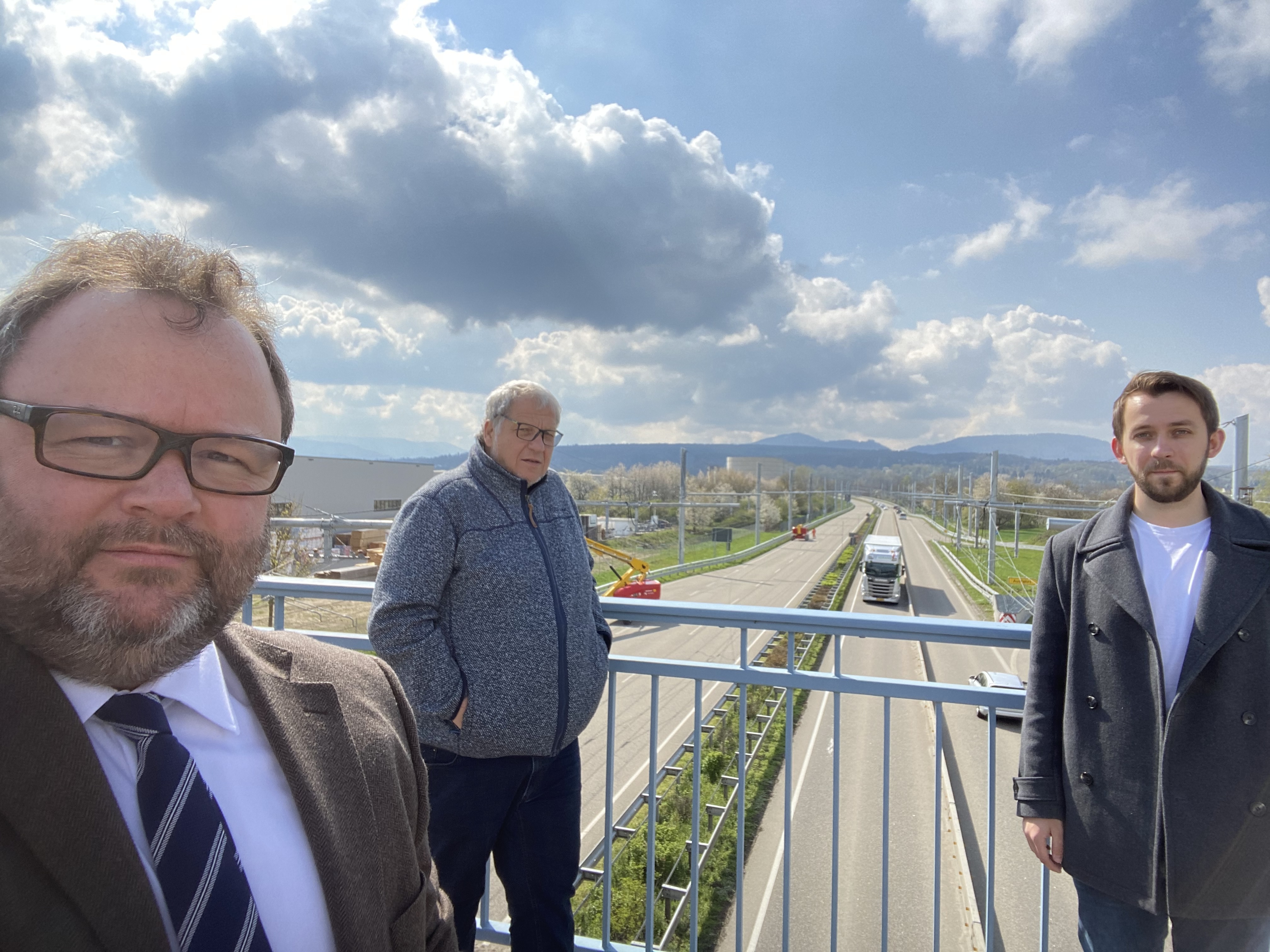 Das Foto zeigt Christian Jung (links), Lutz Jäckel (Mitte) und Patrick Wilczek (rechts)