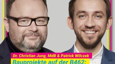 Christian Jung und Patrick Wilczek im Gespräch